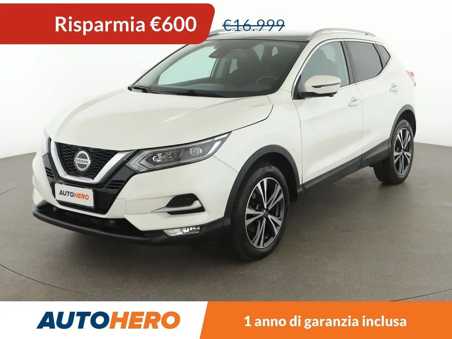 Nissan Qashqai 1.5 dCi N-Connecta 115 CV Bianco - 1