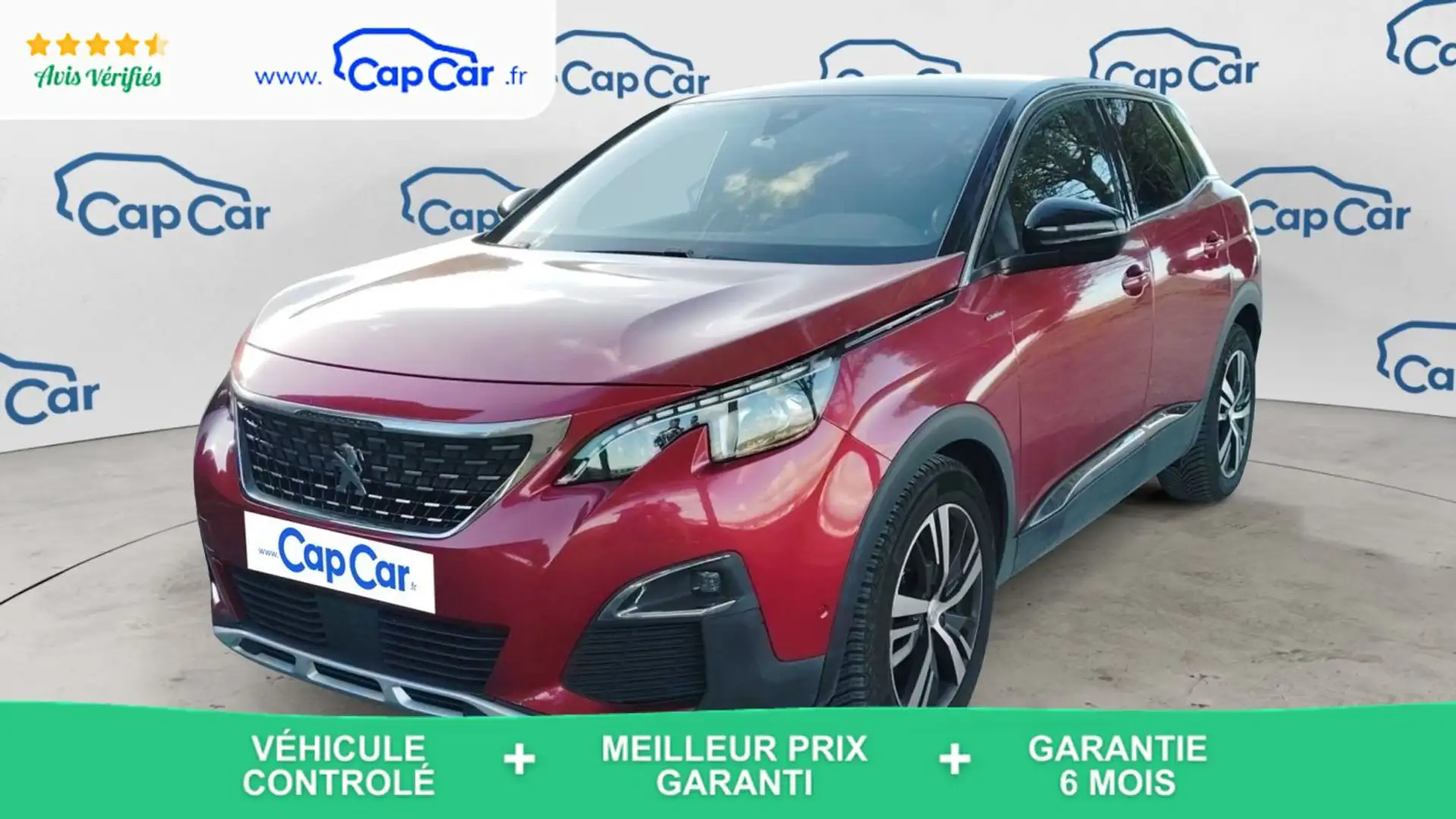 Peugeot 3008 II 1.5 BlueHDi 130 EAT8 GT-Line Rouge - 1