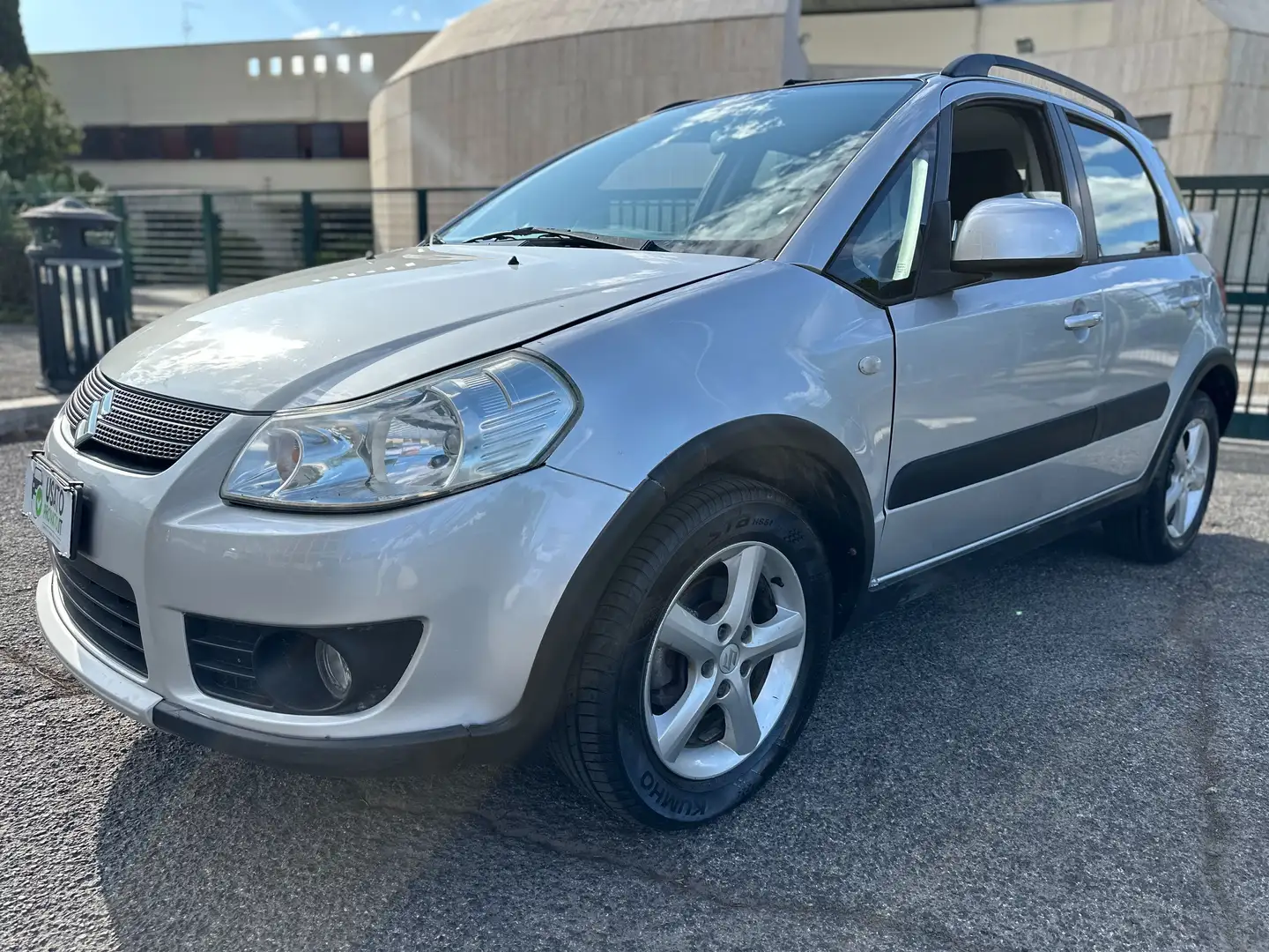 Suzuki SX4 1.9 JTD 120cv 4x4 Tagliando + Garanzia 12m Plateado - 2