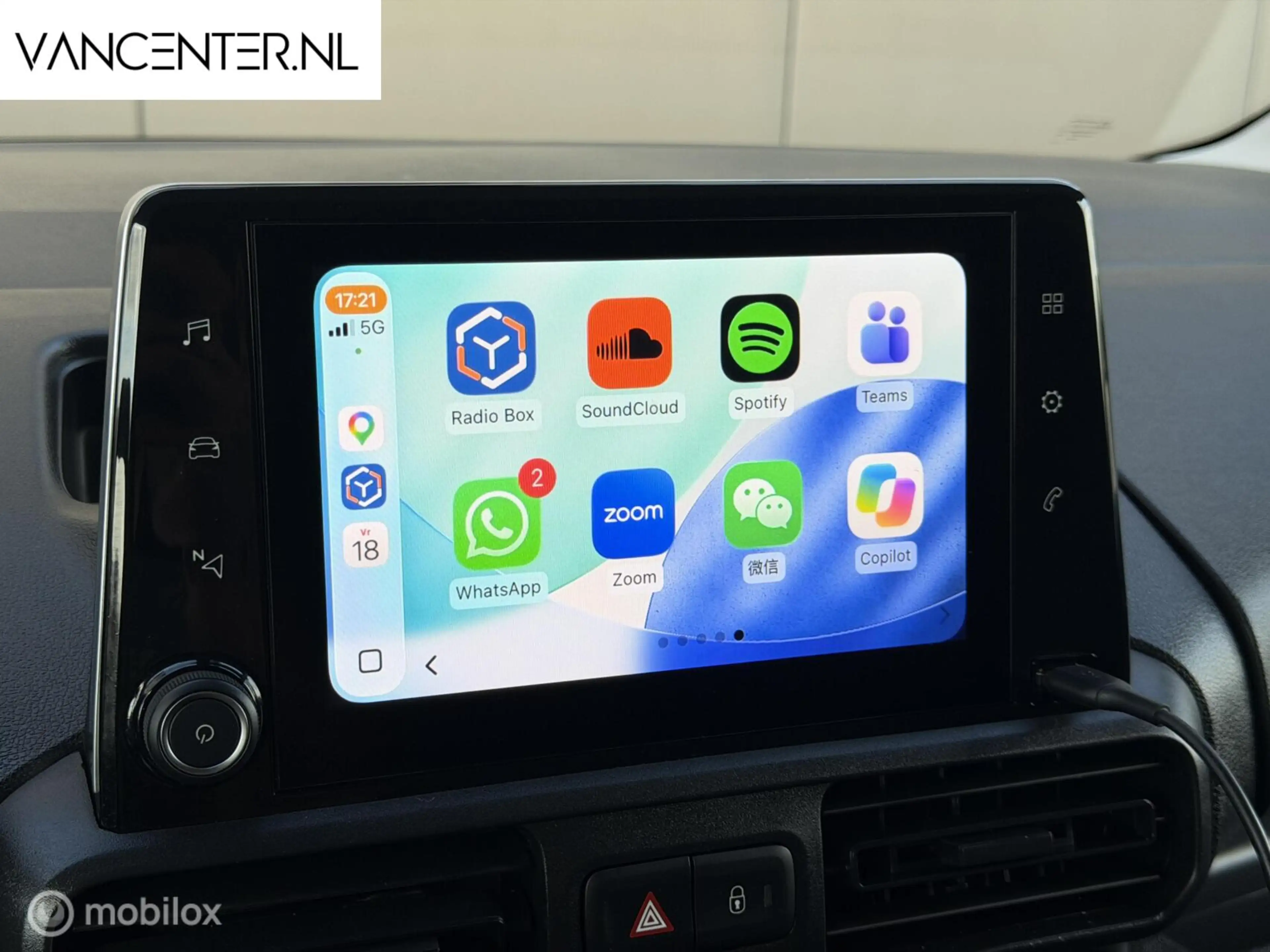 Opel Combo 1.5D L2 Lang Carplay Trekhaak Airco Zwart — photo 7