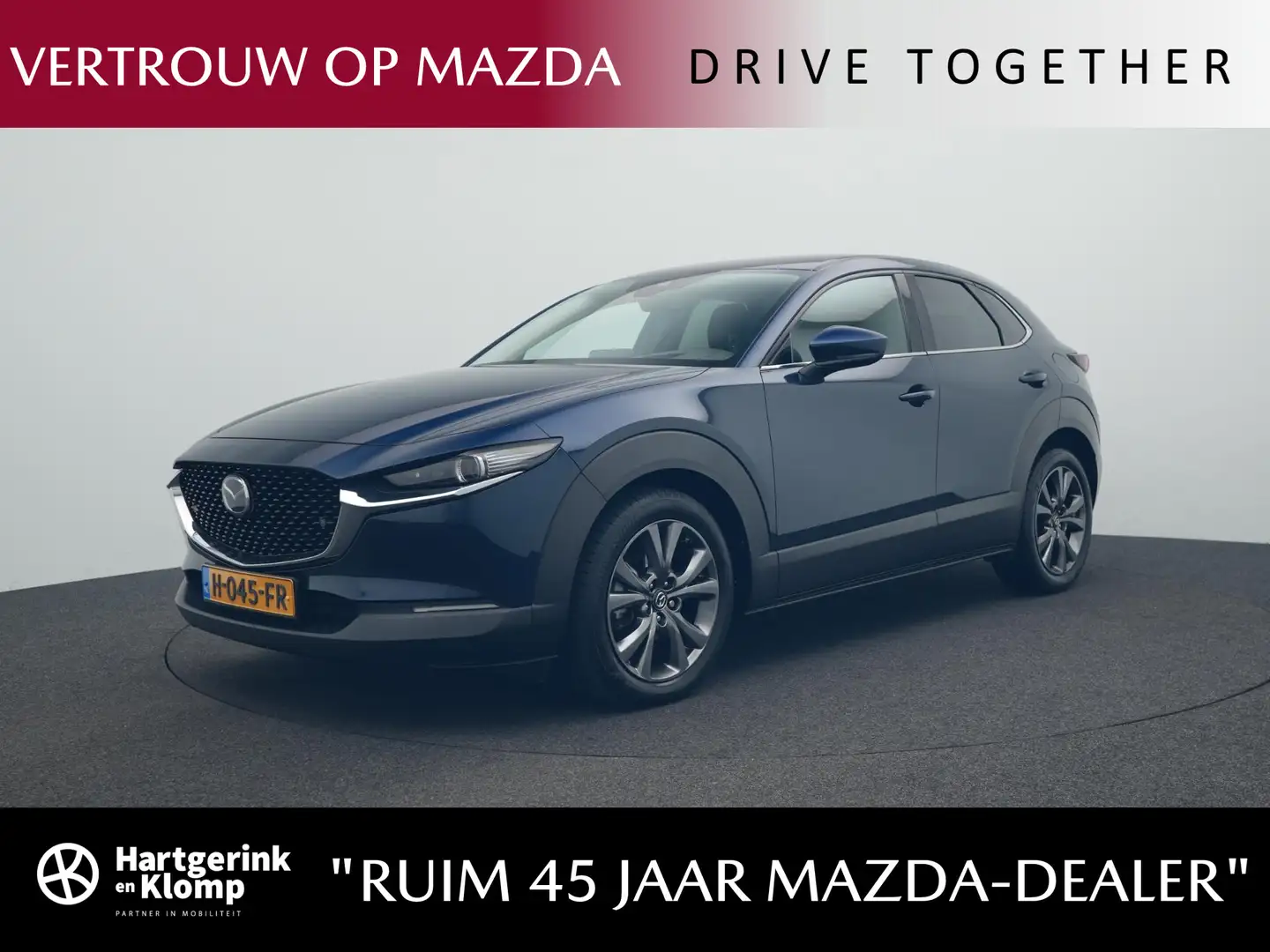 Mazda CX-30 2.0 SkyActiv-X Luxury : dealer onderhouden Bleu - 1