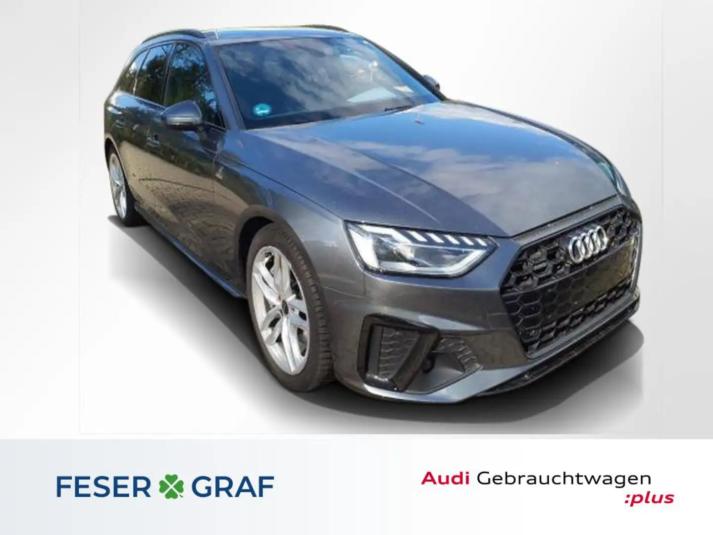 Audi A4 Avant 45 TFSI qu S Line Navi,LED,Leder,AHK Grau - 1