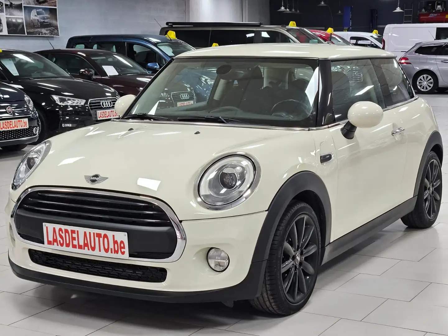 MINI One 1.2i Auto Sport Gps Cruise BiZone Blue Chauffants Beige - 1