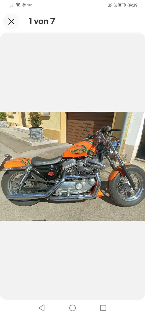 Harley-Davidson Sportster 1200 Orange - 1