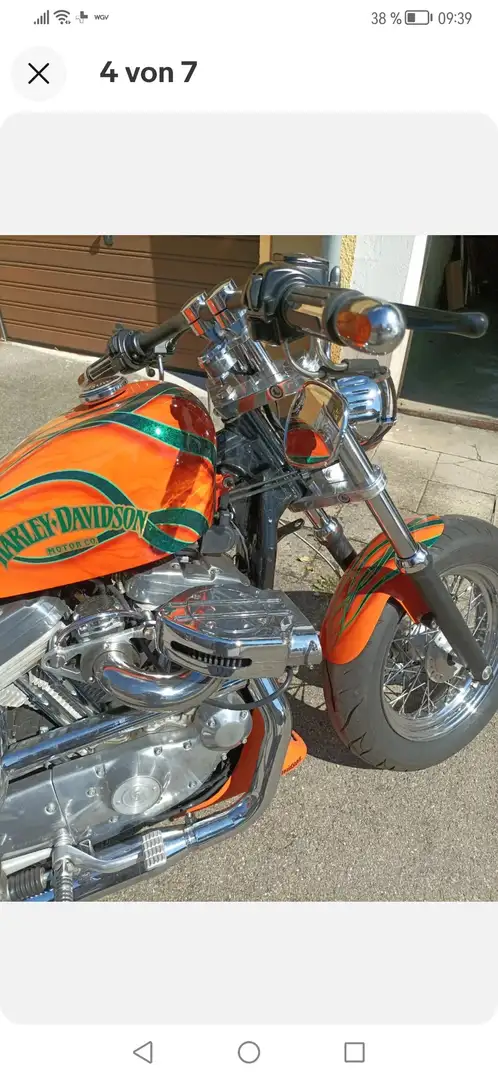 Harley-Davidson Sportster 1200 Orange - 2
