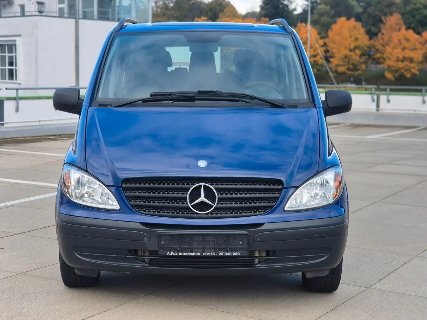 Mercedes-Benz Vito Kombi 111CDI kompakt 1-Hand Service+TÜV Neu Blau - 2