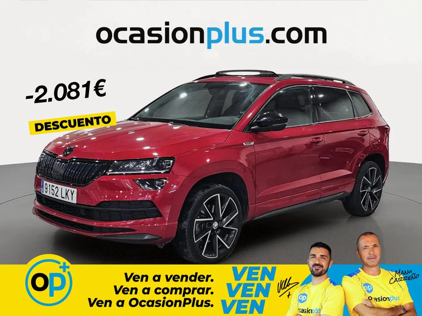 Skoda Karoq 1.5 TSI Sportline ACT DSG Rojo - 1