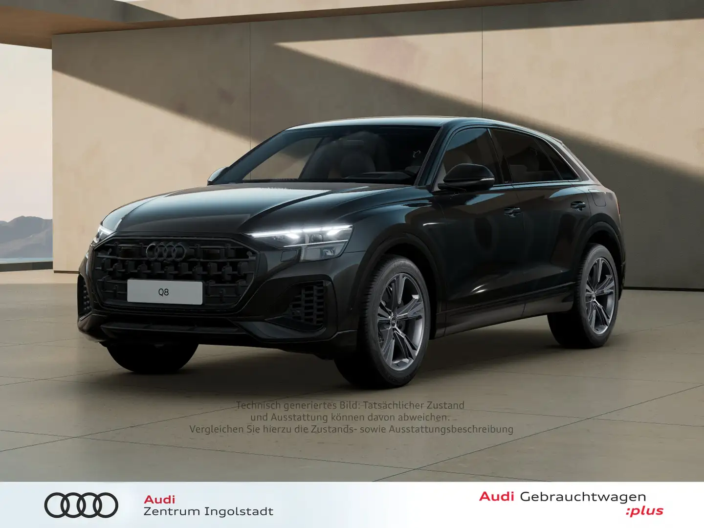 Audi Q8 55 TFSI e qu MATRIX Luft AHK HuD Optik-schw. Schwarz - 2