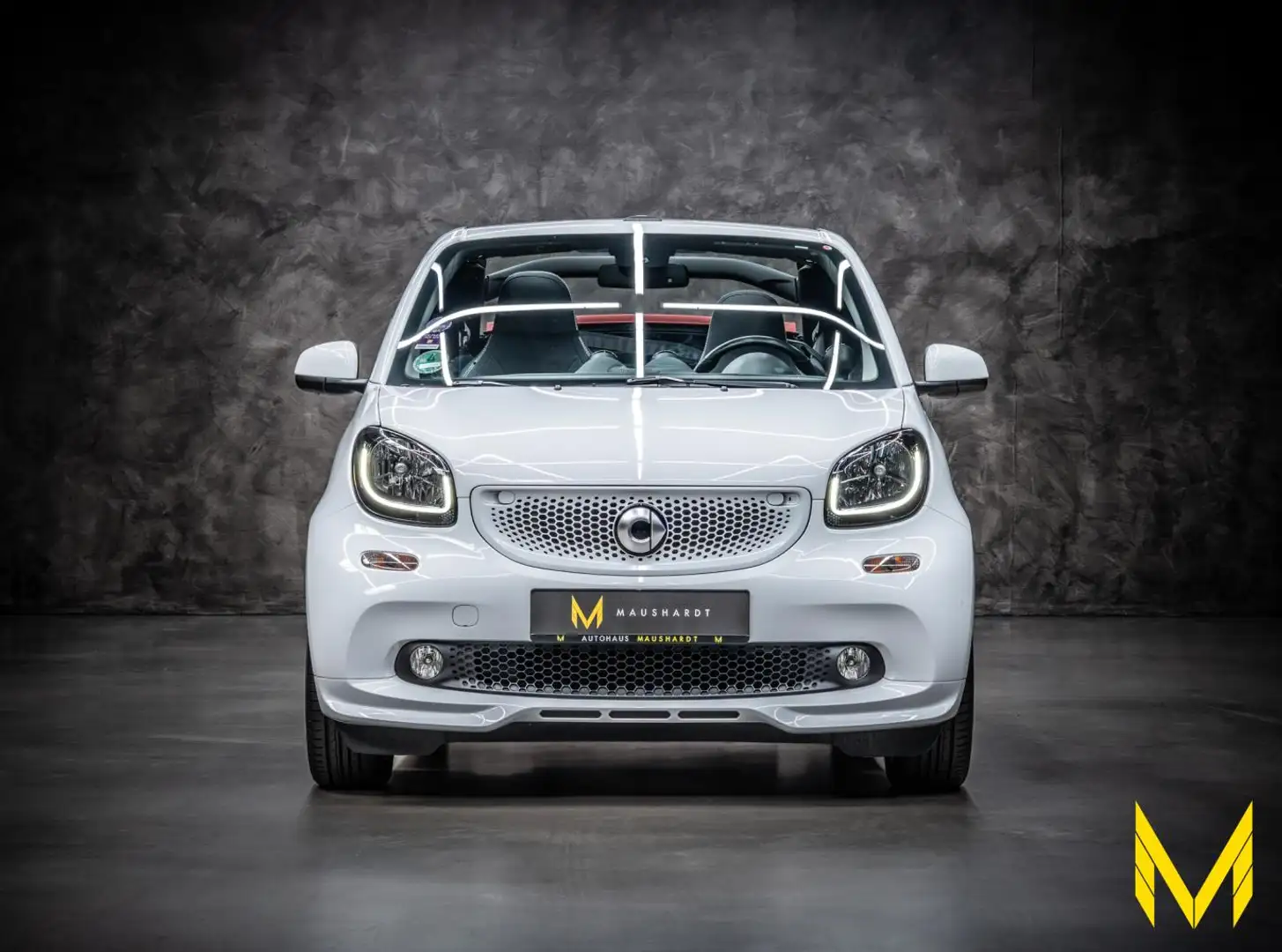 smart forTwo cabrio BRABUS Xclusive:WHITE/WHITE/REDTOP Weiß - 2