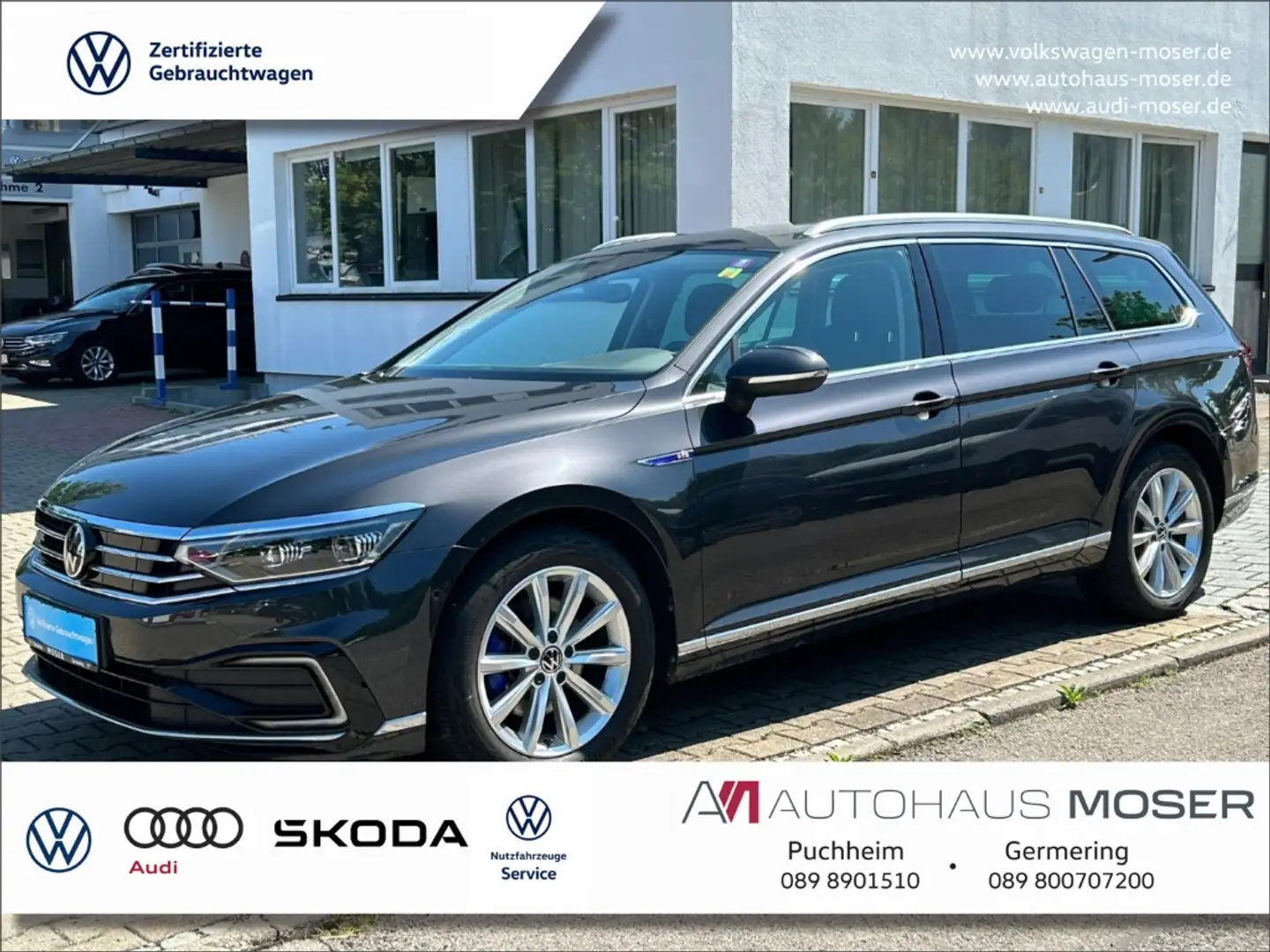 Volkswagen Passat Variant 1.4TSIe DSG GTE Pano*Sthzg*Assist!!! Grijs - 1