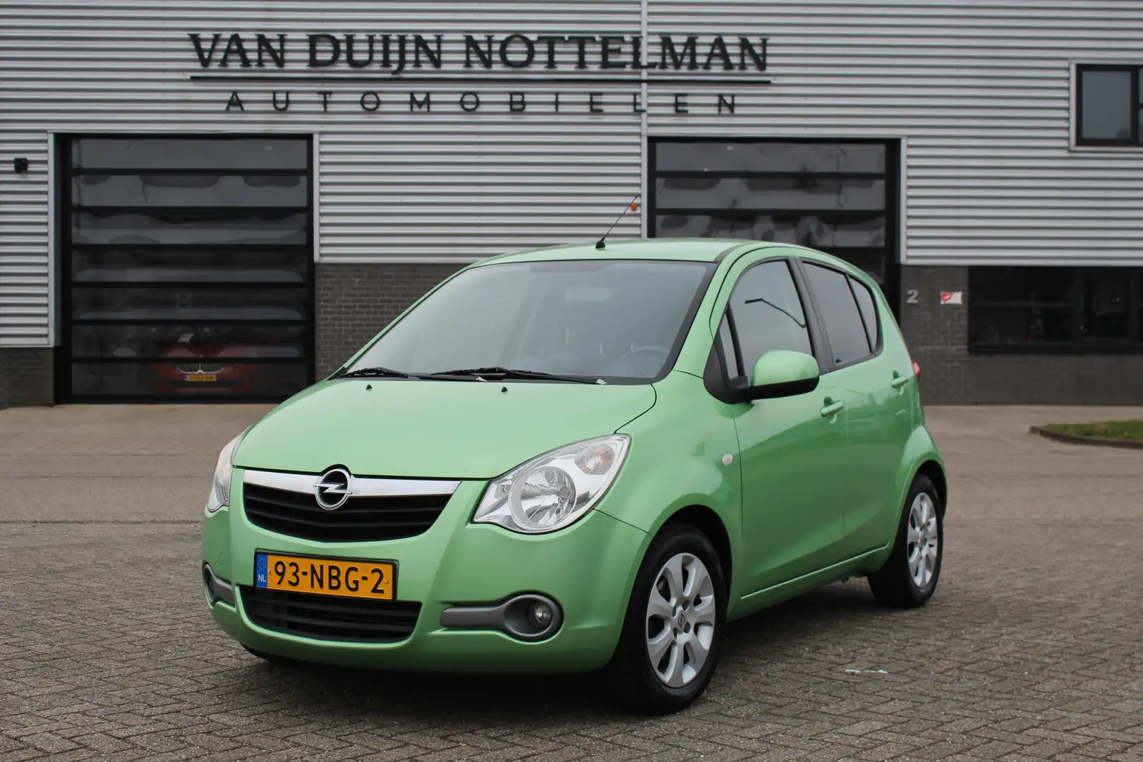 Opel Agila 1.2 Edition / Airco / LMV 15" / N.A.P. Grün - 1