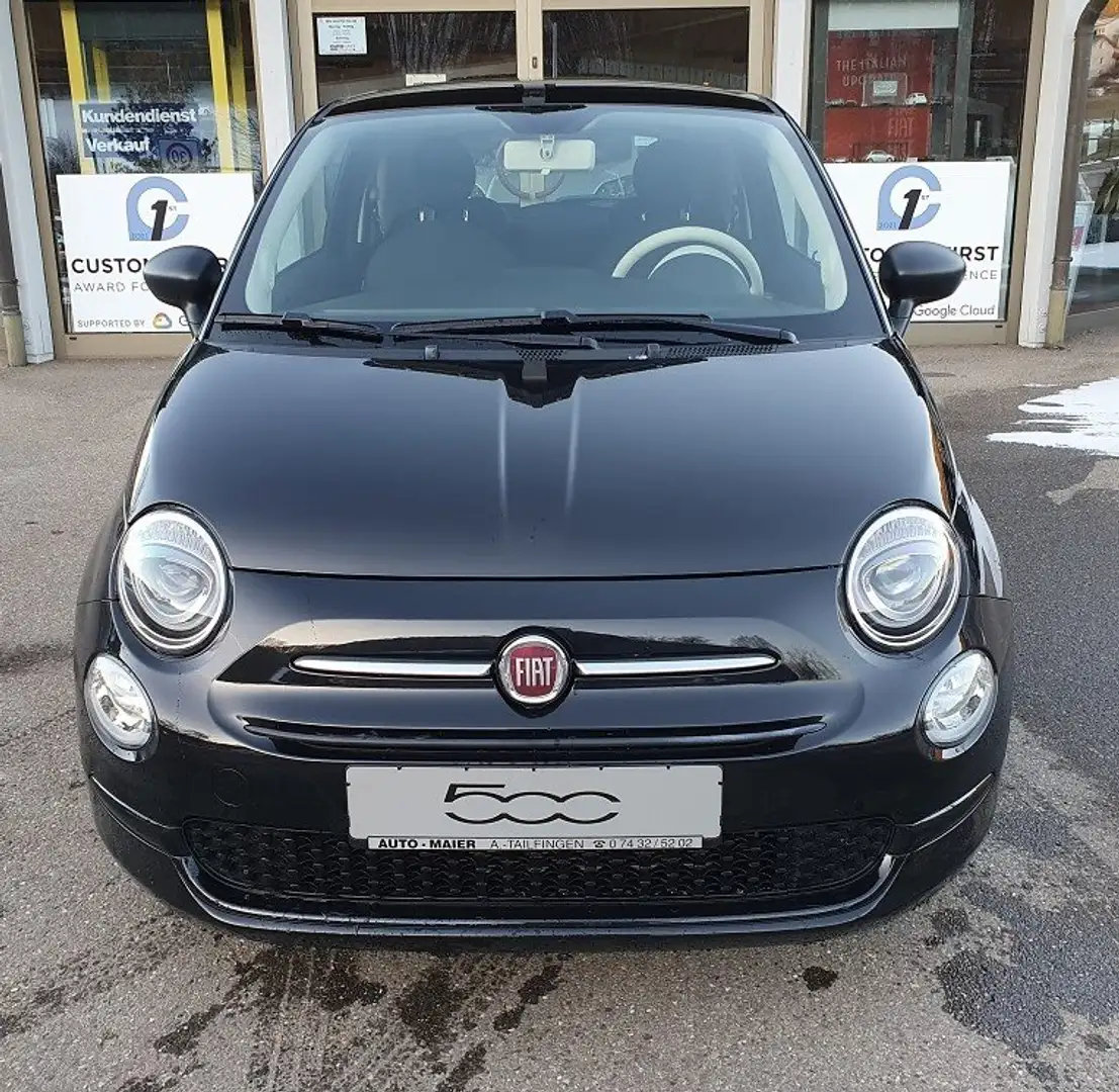 Fiat 500 1.0 Hybrid - Klima - Alu Zwart - 2