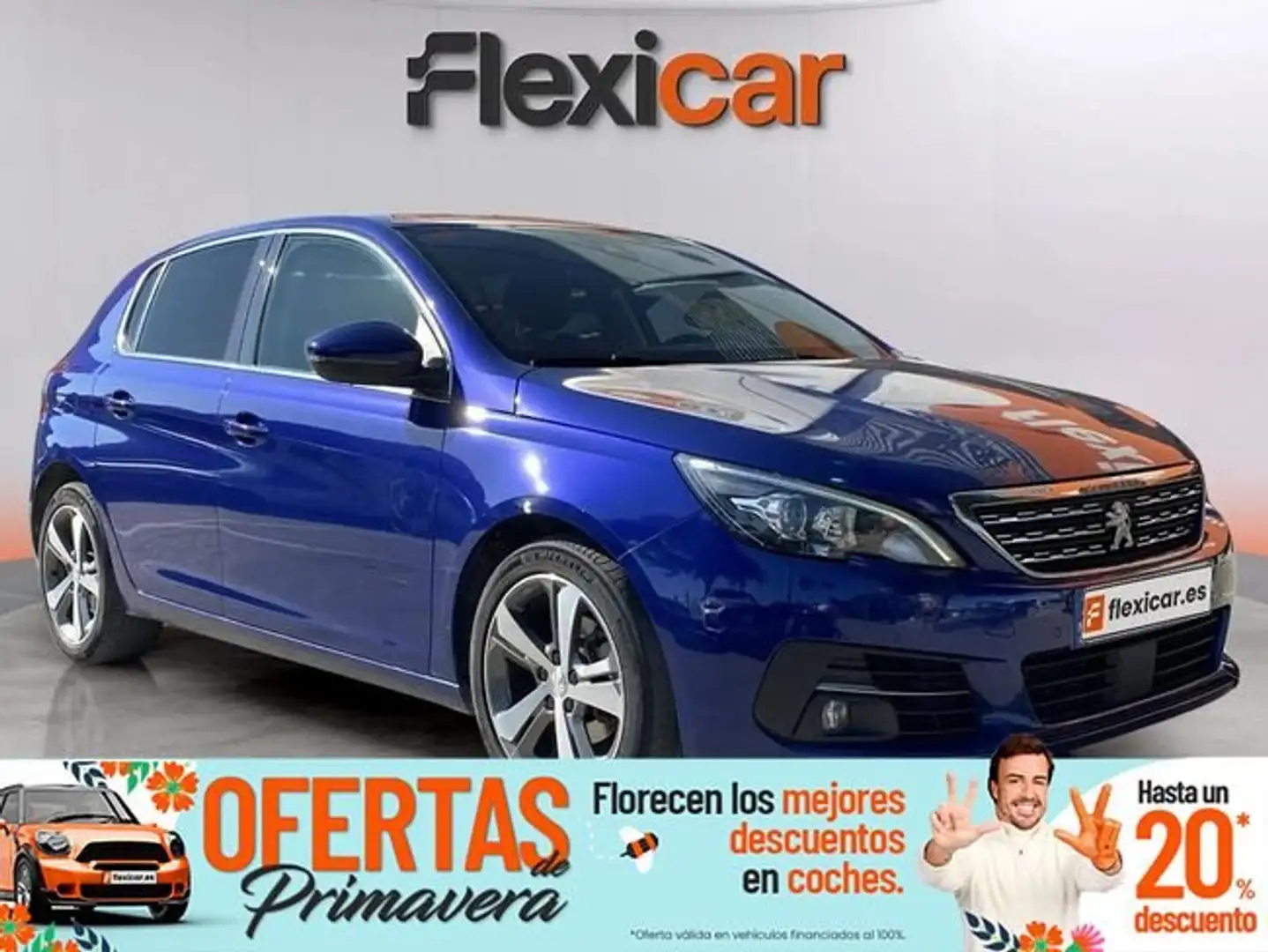 Peugeot 308 1.2 PureTech S&S Allure 130 Blau - 1