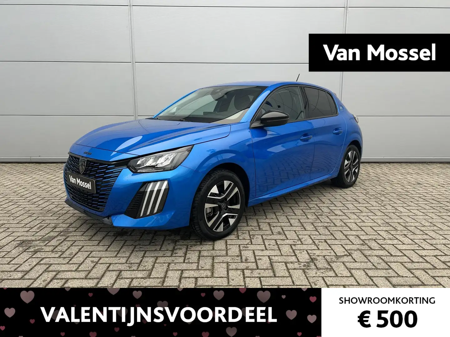 Peugeot e-208 EV Style 50 kWh | Stoelverwarming | Parkeersensore Bleu - 1