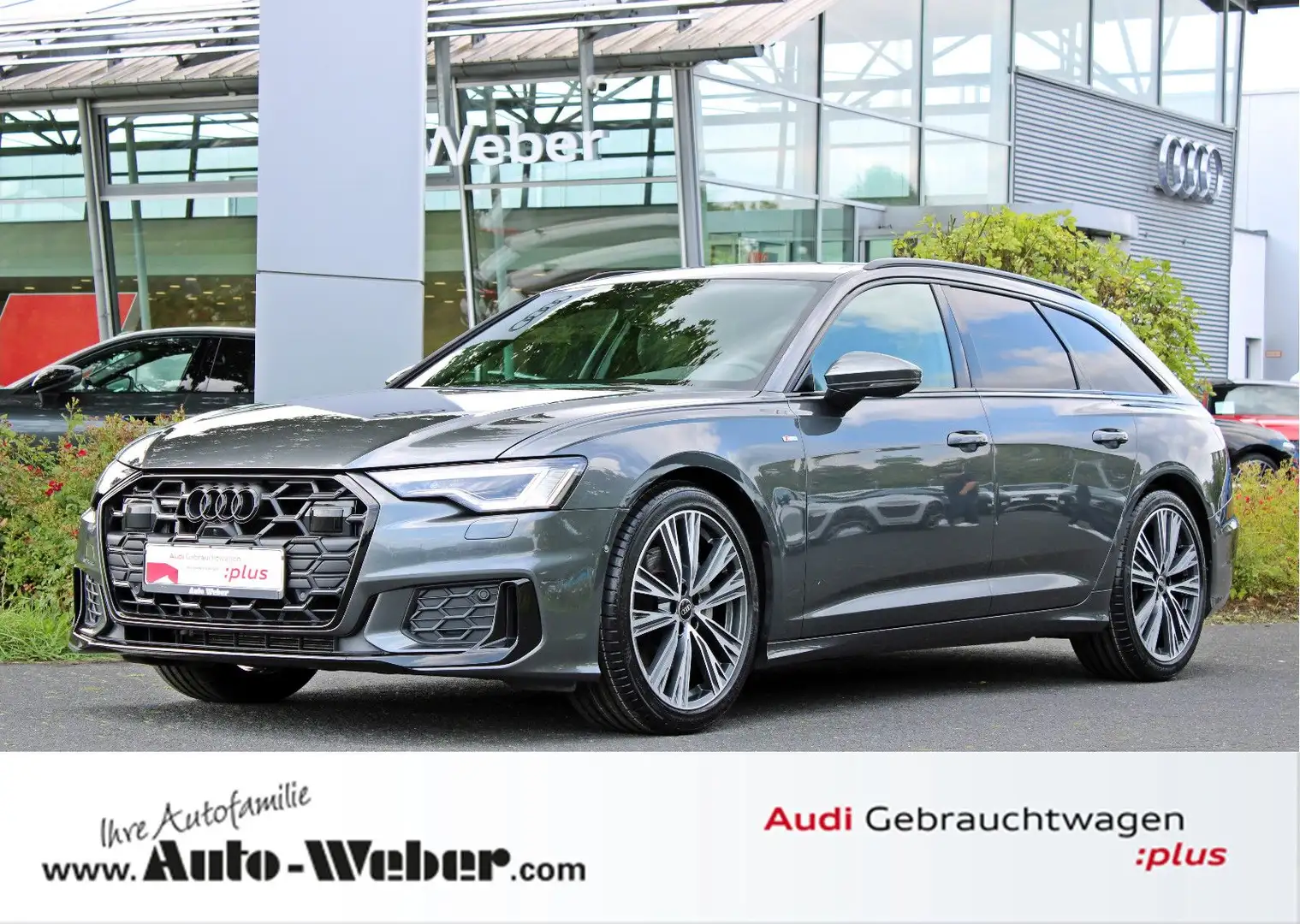 Audi A6 Avant 50TDI qu S LINE BLACK PANO AHK MATRIX Grau - 2