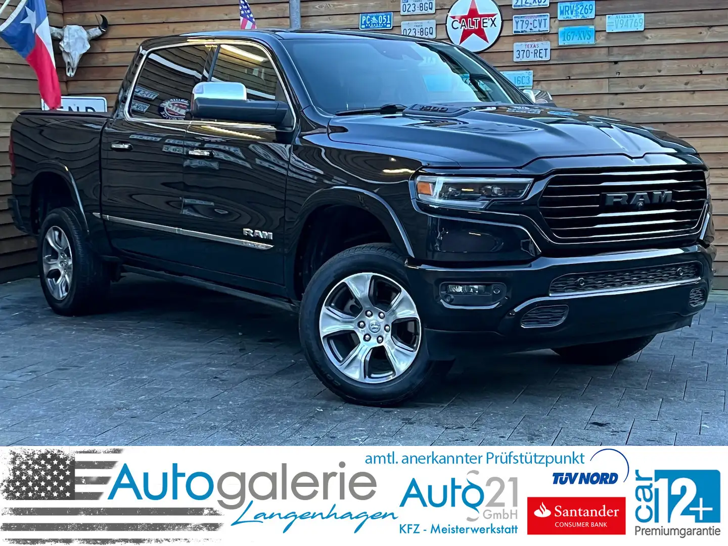 Dodge RAM 1500 5,7 Limited 4x4 Pano ACC LED LPG Schwarz - 1