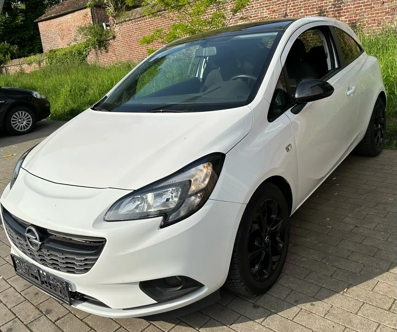 Opel Corsa-e black edition Blanc - 1