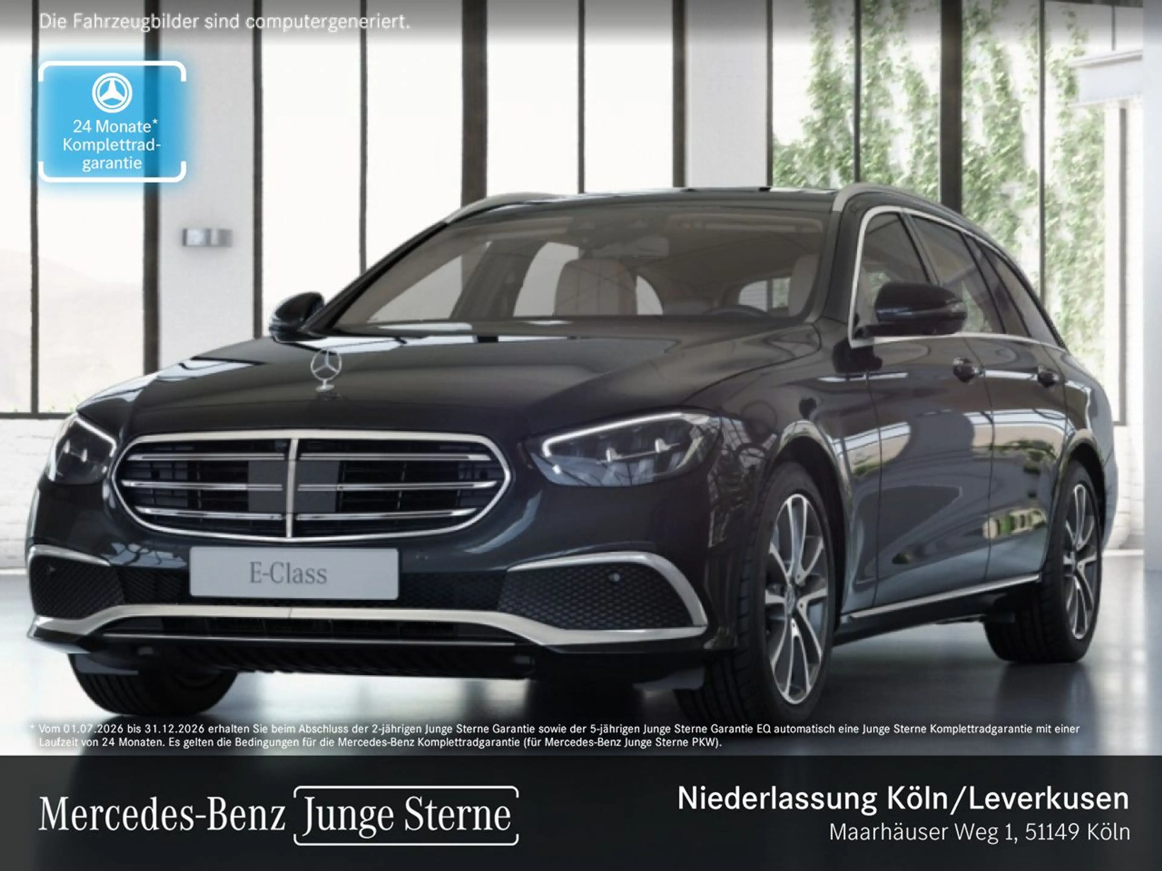 Mercedes-Benz E 400 d T 4M EXCLUSIVE+360+AHK+LED+STHZG+FAHRASS