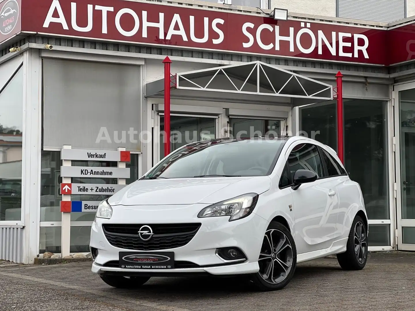 Opel Corsa E Color Edition ecoFlex **OPC-Line** Weiß - 1