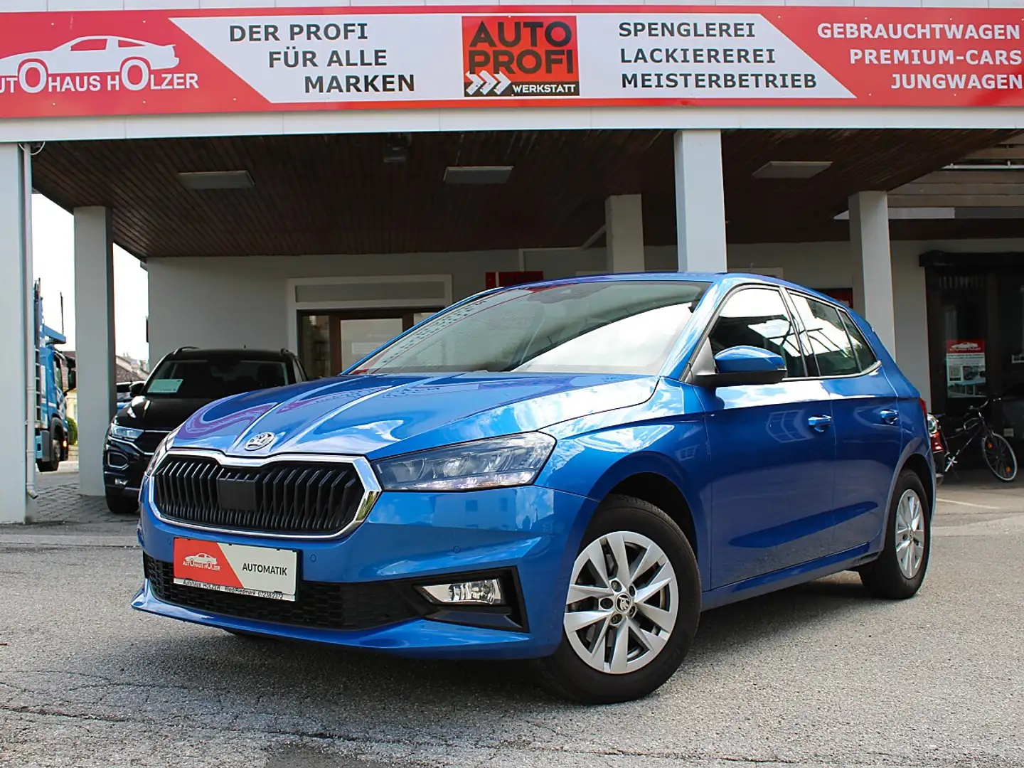 Skoda Fabia 1.0 TSI Selection *3-Jahre Garantie, KESSY, DSG* Blau - 1