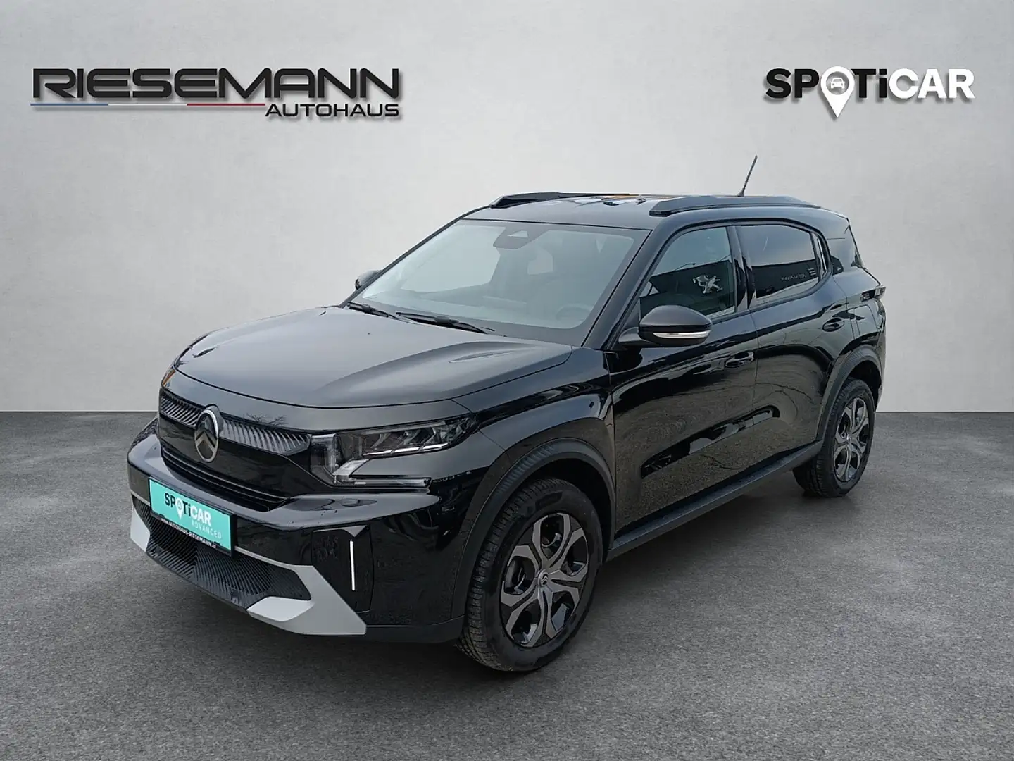 Citroen C3 Aircross Turbo 100 S&S 6-Gang-Manuell Plus Schwarz - 1