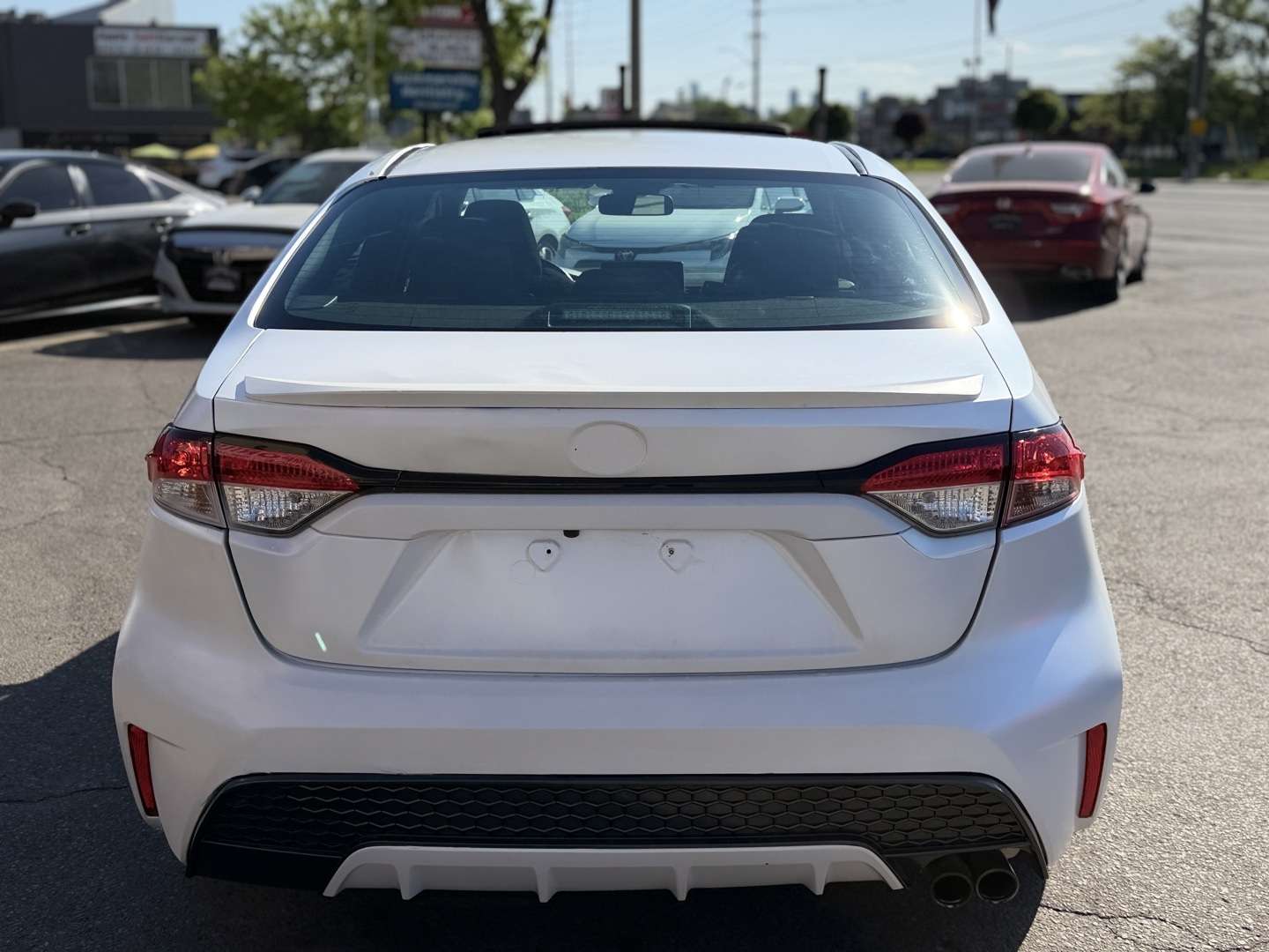 2020 Toyota Corolla SE Pearl White Sunroof | Htd Steering | Push Start — снимка 1
