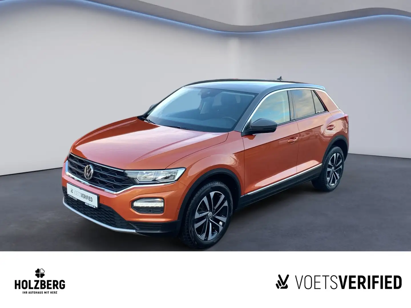 Volkswagen T-Roc 2.0 TDI Style NAVI+AHK+ACC Orange - 1