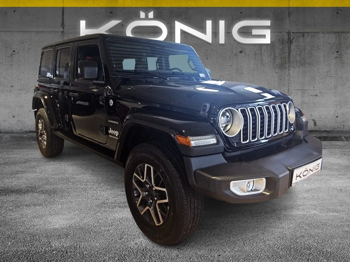 Jeep Wrangler ICEMY24 Sahara 2.0l GDI 272PS 4x4 AT8 Schwarz - 2
