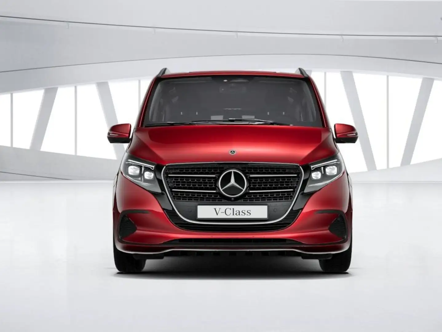 Mercedes-Benz V 220 d STYLE Lang elSCHIEBE+EASY PACK+DISTRONIC Roşu - 2