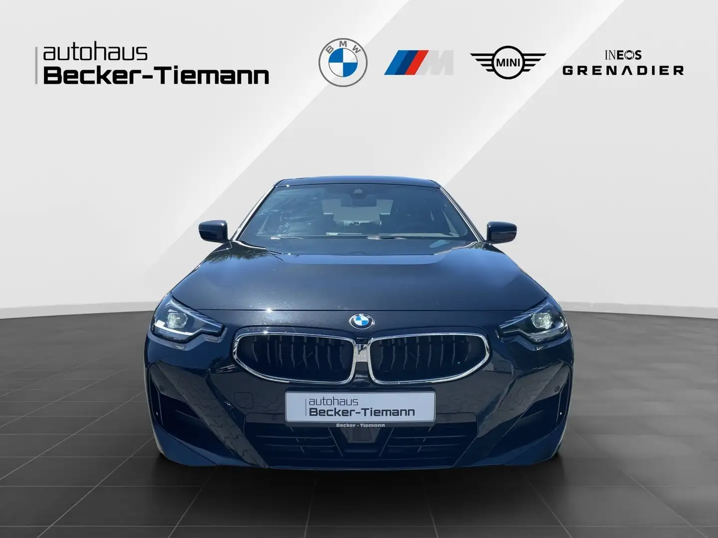 BMW 218 i Coupé/ M Sport/ Widscreen/ LC+/ Klimaauto./ PDC Noir - 2