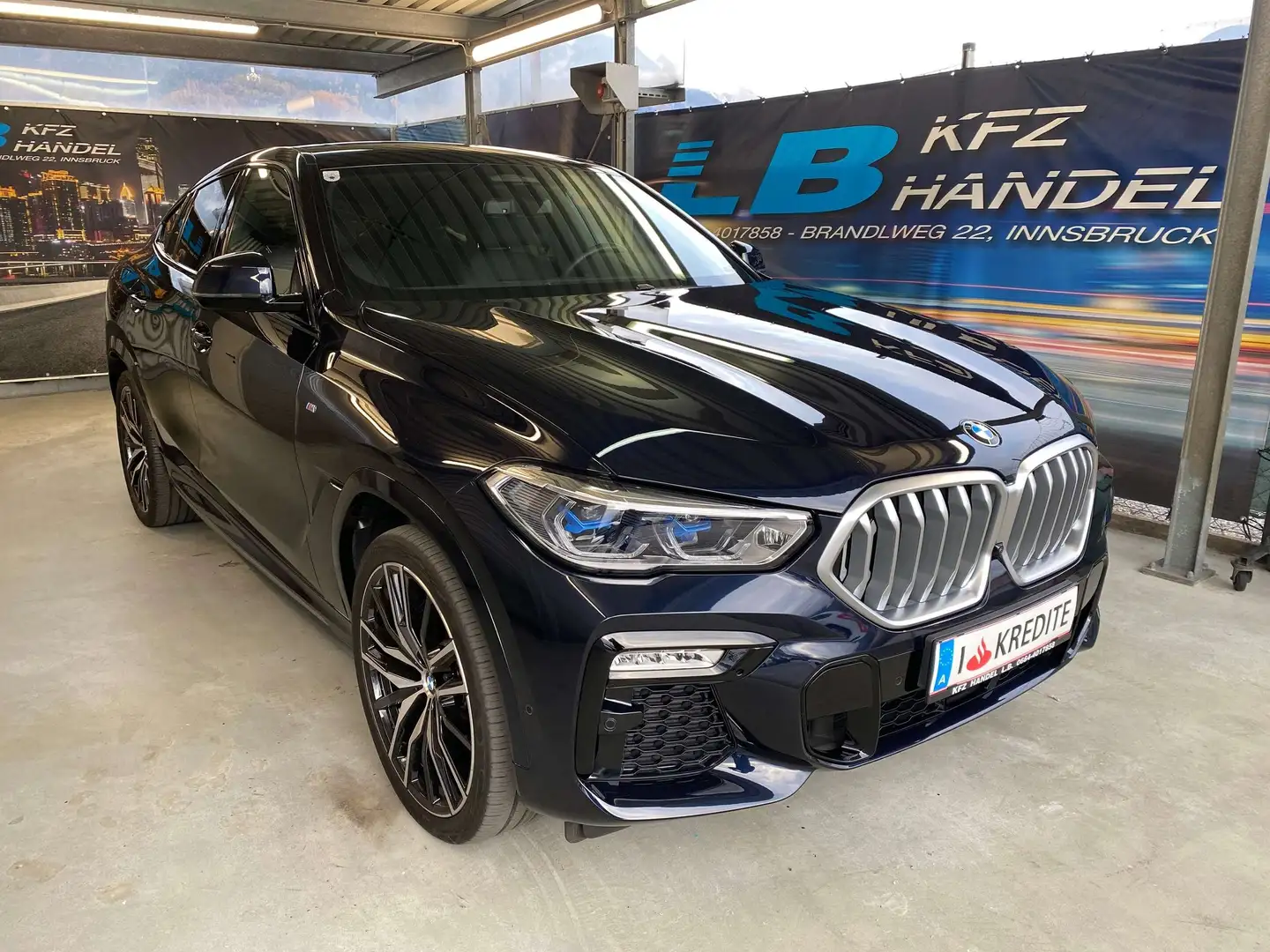 BMW X6 xDrive 30d M-Sport Paket/HeadUp/Laserlicht Schwarz - 1