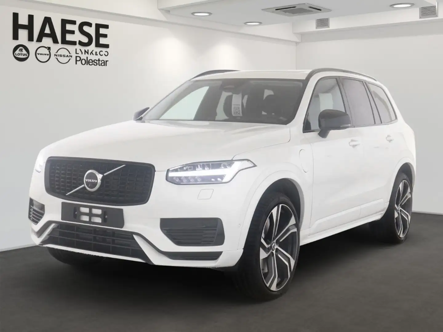 Volvo XC90 T8 Ultra Dark Recharge Plug-In Hybrid AWD EU6e 7-S Weiß - 1