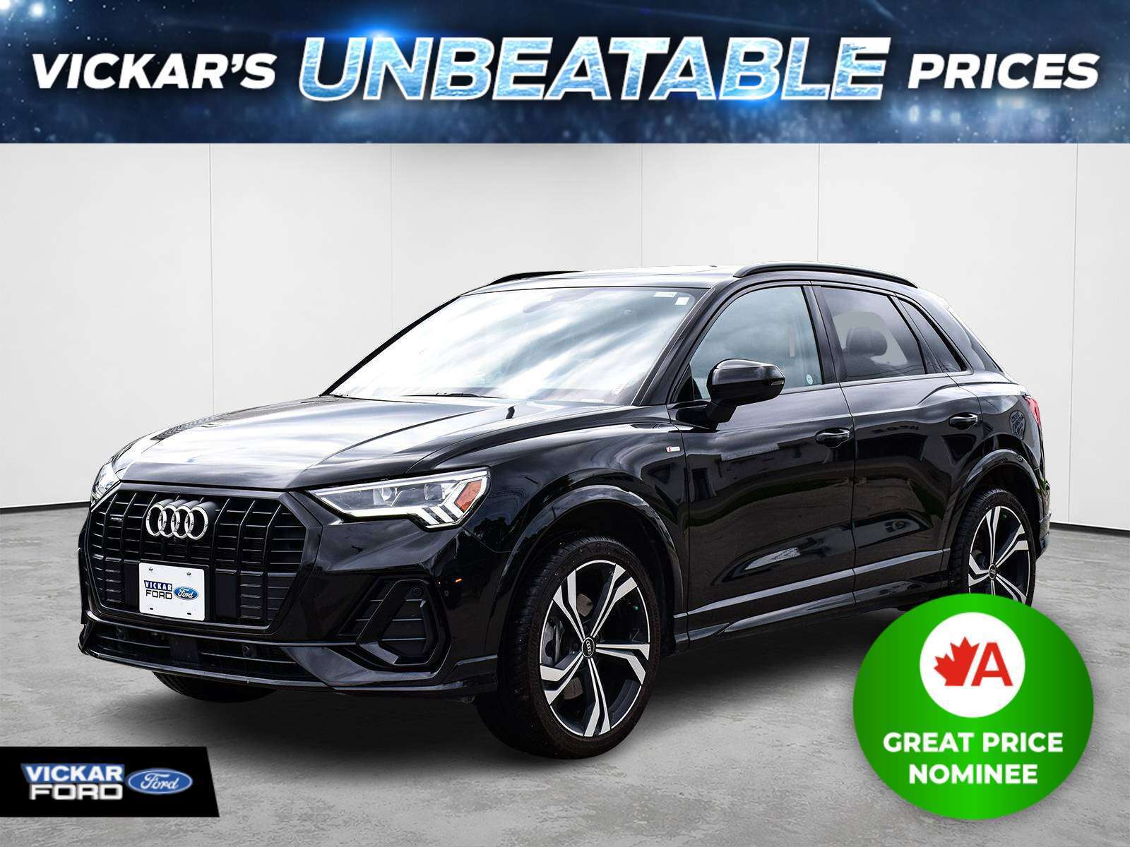 Black 2024 Audi Q3 SUV / Crossover  8-Speed Automatic