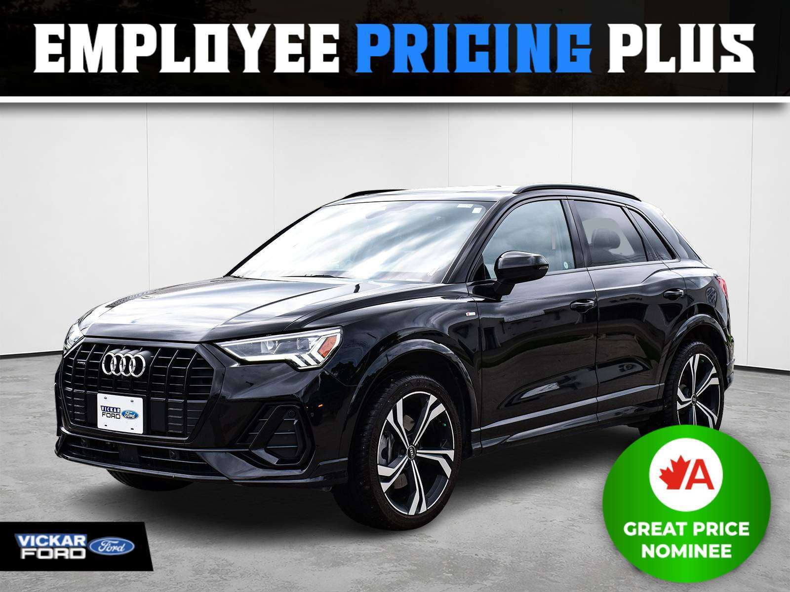 Black 2024 Audi Q3 SUV / Crossover  8-Speed Automatic