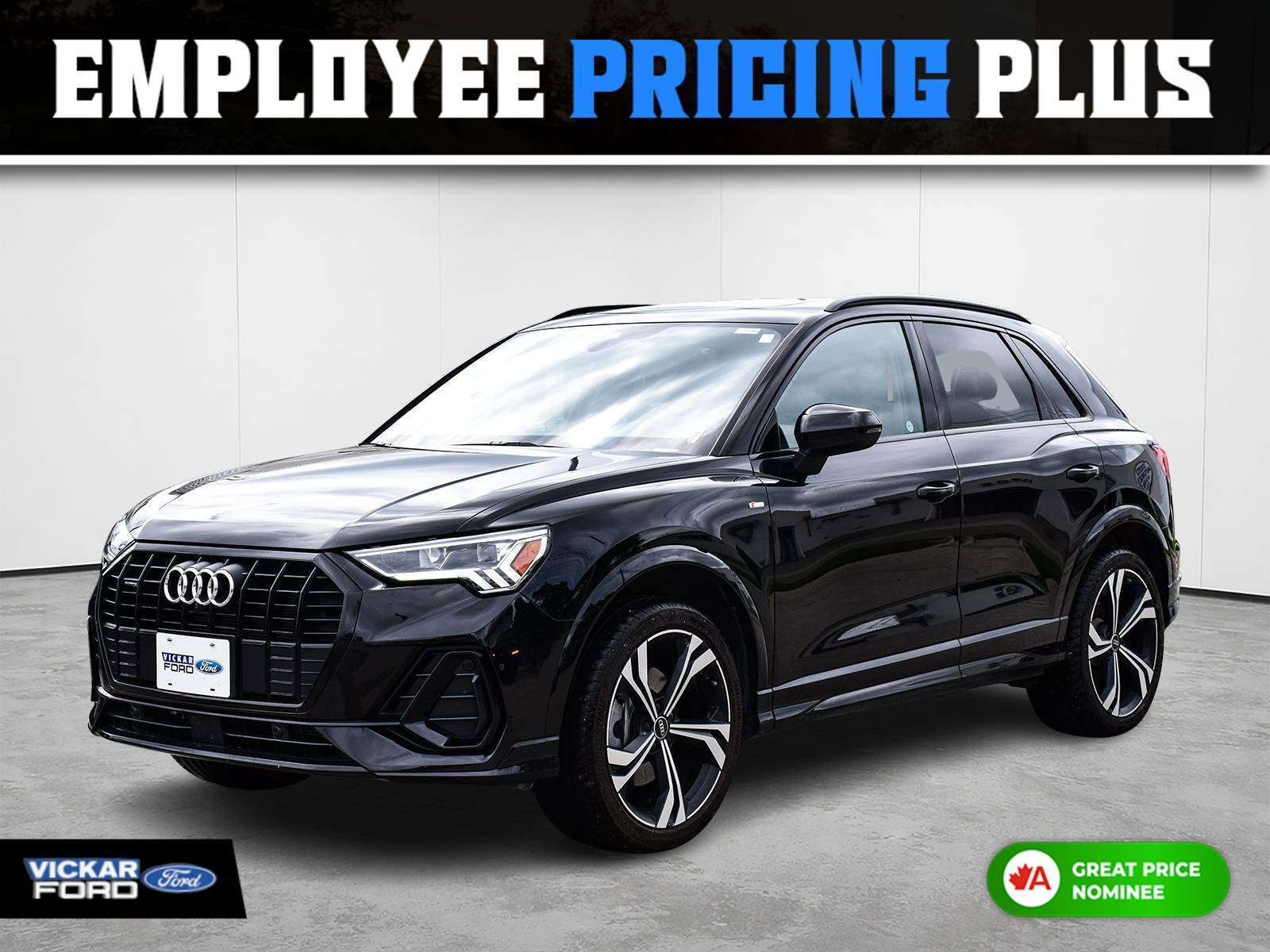 Black 2024 Audi Q3 SUV / Crossover  8-Speed Automatic