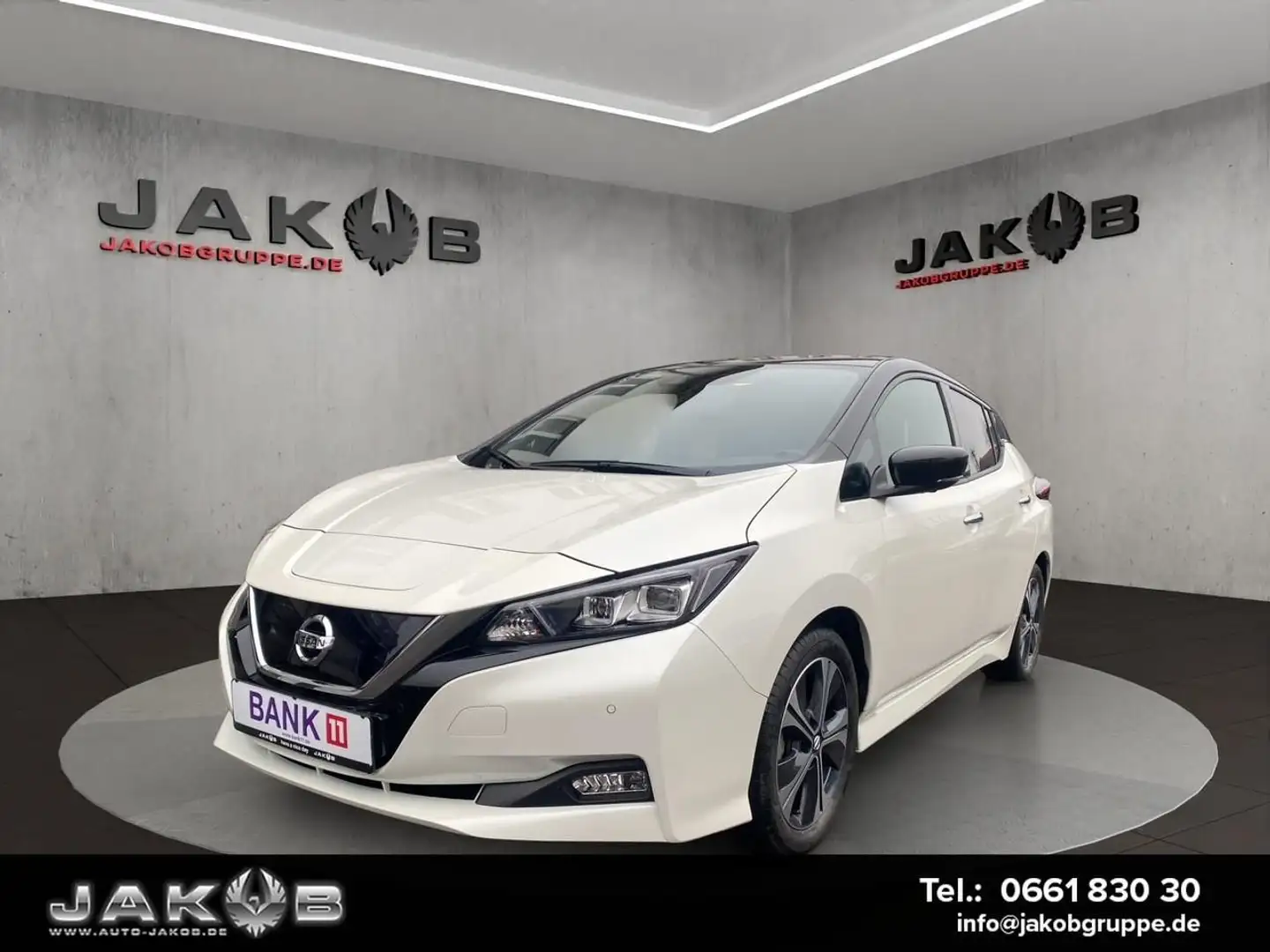 Nissan Leaf N-Connecta 40kWh Batterie +LED+WINTERPAK... Weiß - 1
