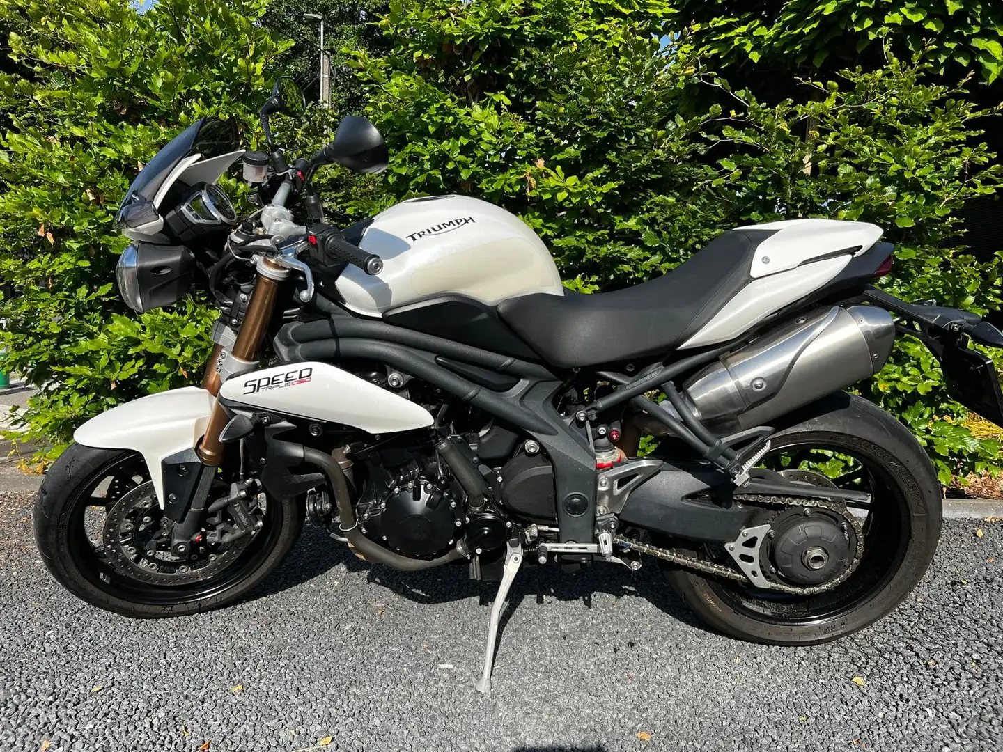 Triumph Speed Triple 1050 Blanc - 1