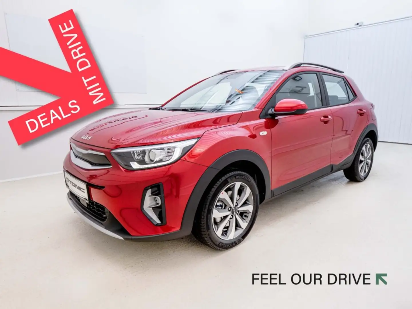 Kia Stonic /SILBER/1.0 TGDI/DCT7/100 Rojo - 1