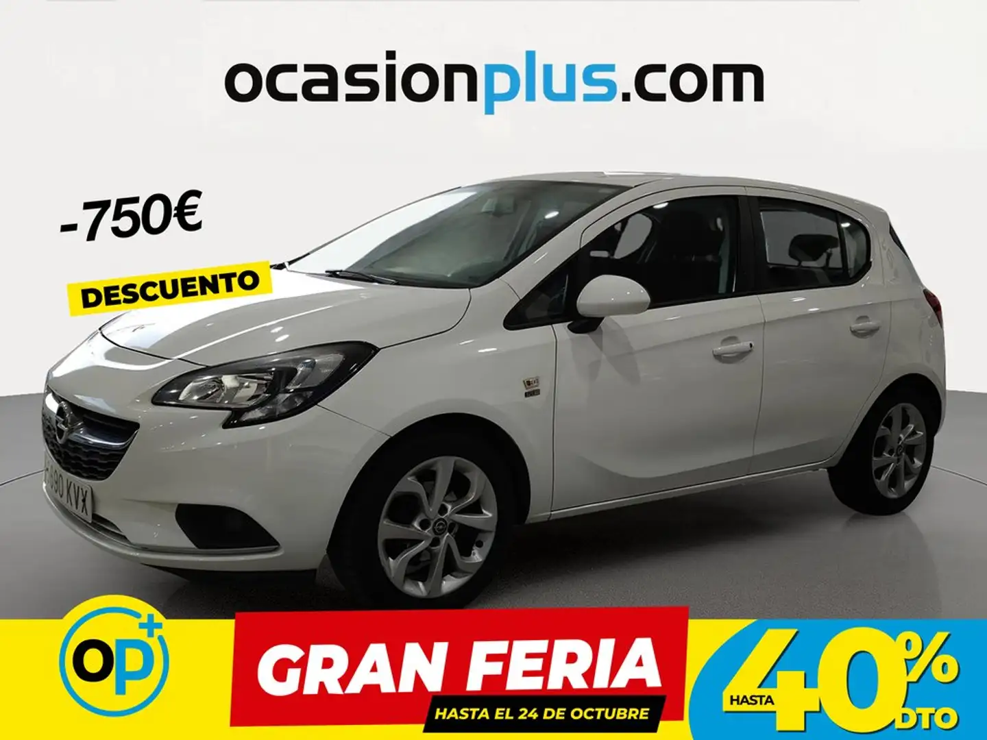 Opel Corsa 1.4 GLP 120 Aniversario 90 Blanco - 1
