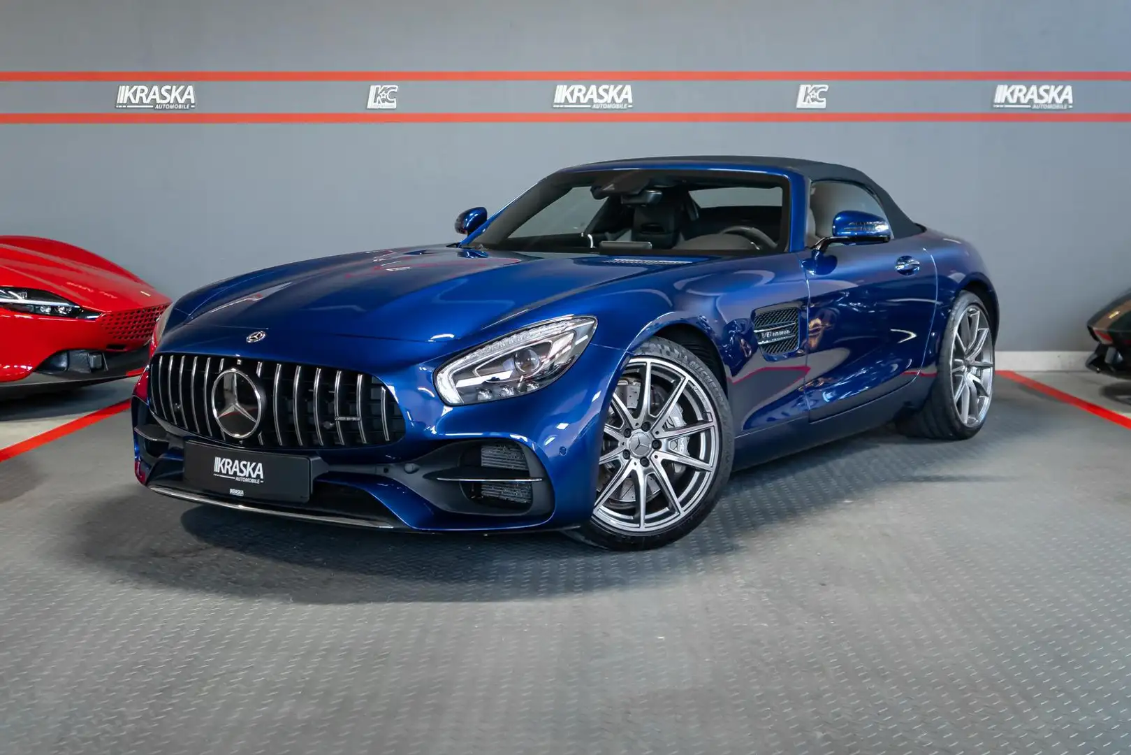 Mercedes-Benz AMG GT 4.0 V8 Airscarf Sportabgas BURMESTER Azul - 2