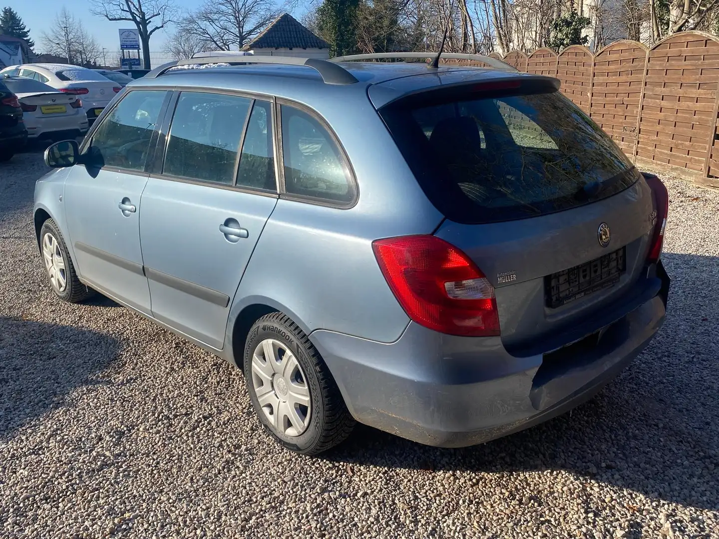 Skoda Fabia Combi 1.6 16V Ambiente Klima TÜV 4/26 Blau - 2