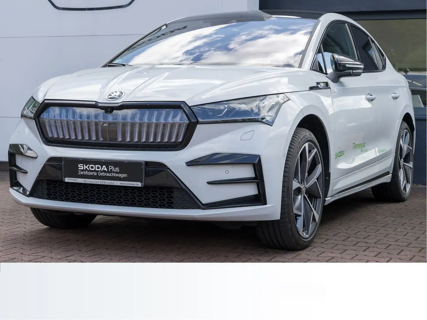 Skoda Enyaq ENYAQ Coupé iV RS 85 AHK LM21 CANTON Blanco - 2