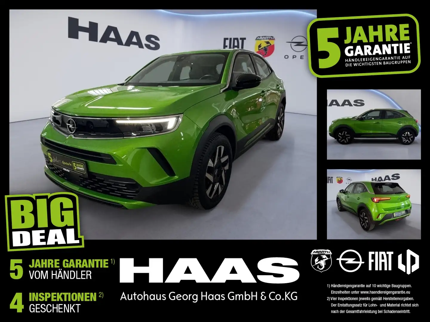 Opel Mokka 1.2 Business Elegance Klima, Blueooth Vert - 1