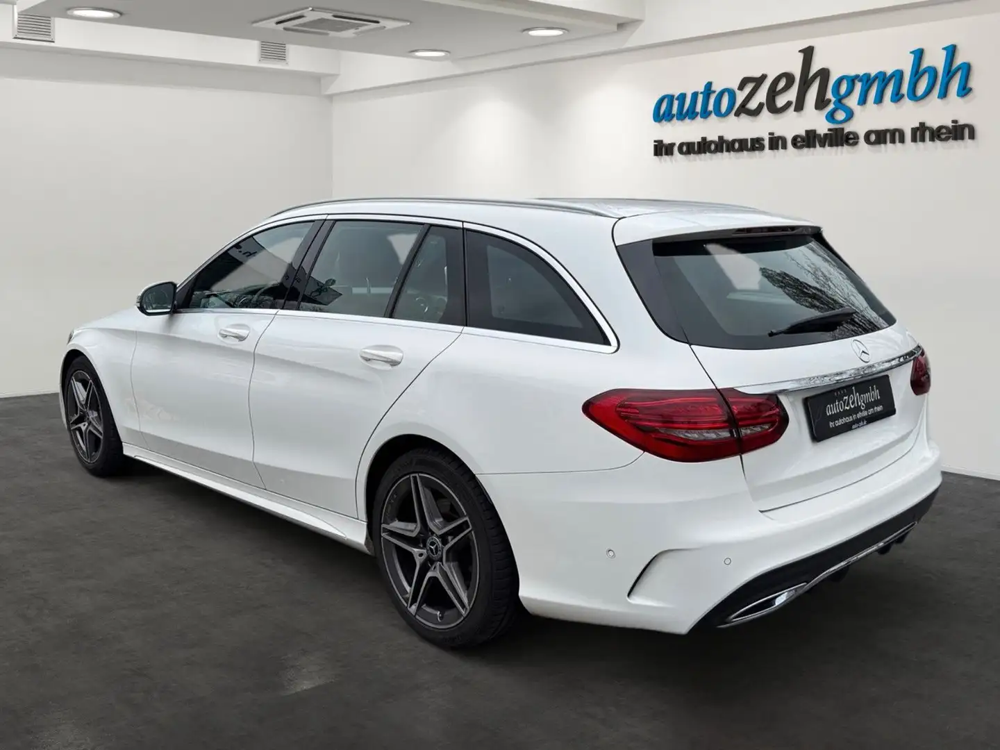 Mercedes-Benz C 180 T-Modell AMG Line+LED+Pano+AHK+Artico+ Wit - 2