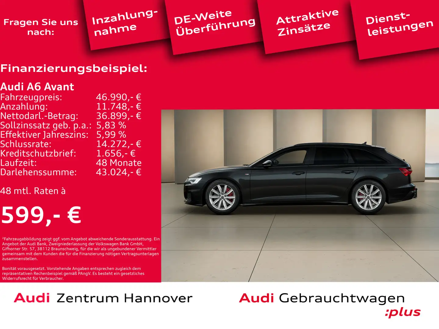 Audi A6 sport 55 TFSIe qu. Matrix Head-Up AHK K Schwarz - 2