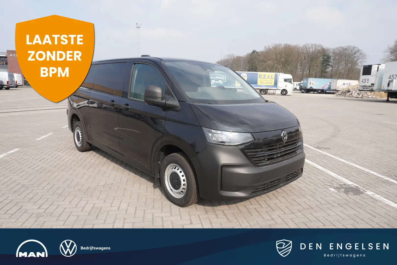Volkswagen Transporter 2.0 TDI L2H1 30 Life 2.0 TDI L2H1 30 Life 150 pk, Schwarz - 1