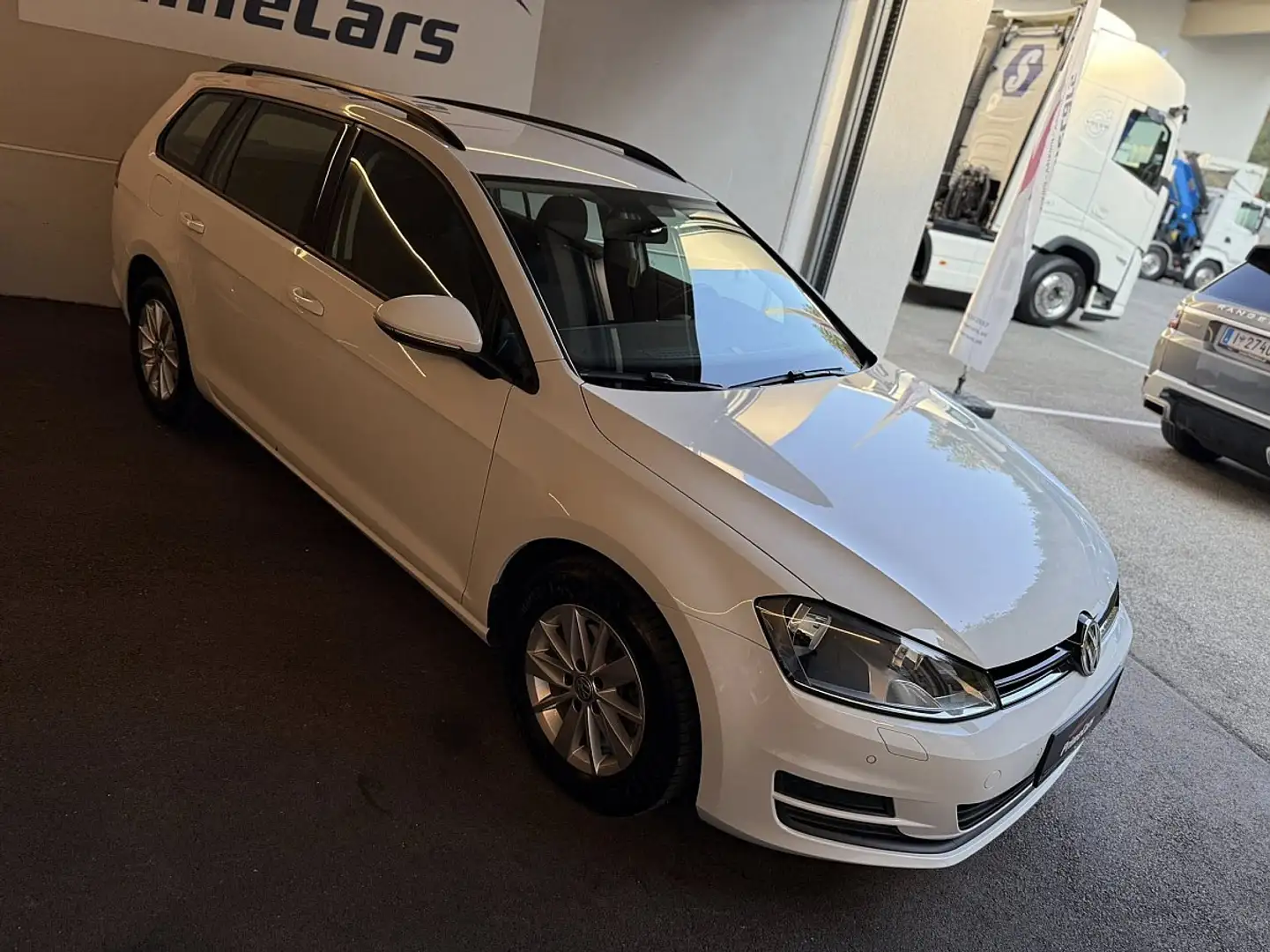 Volkswagen Golf Variant Rabbit BMT 1,6 TDI DSG/1.HAND/TOP ZUSTAND/ANHÄN... Weiß - 2