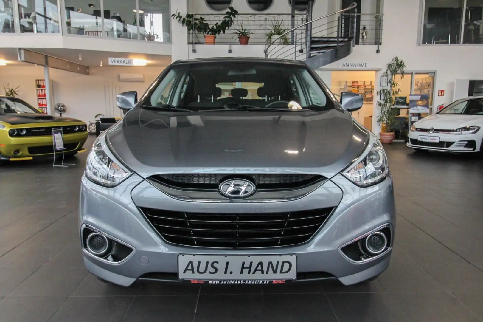 Hyundai iX35 1.6 Comfort/Einparkhilfe/Anhängerk/1. Hand Grijs - 2