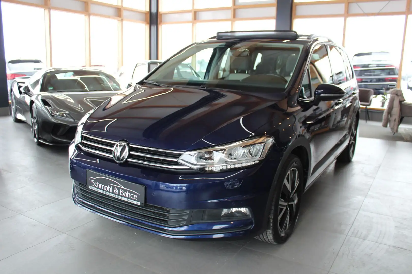 Volkswagen Touran 1.5 TSI DSG Comfortline BMT*PANO*VIRT* Bleu - 1