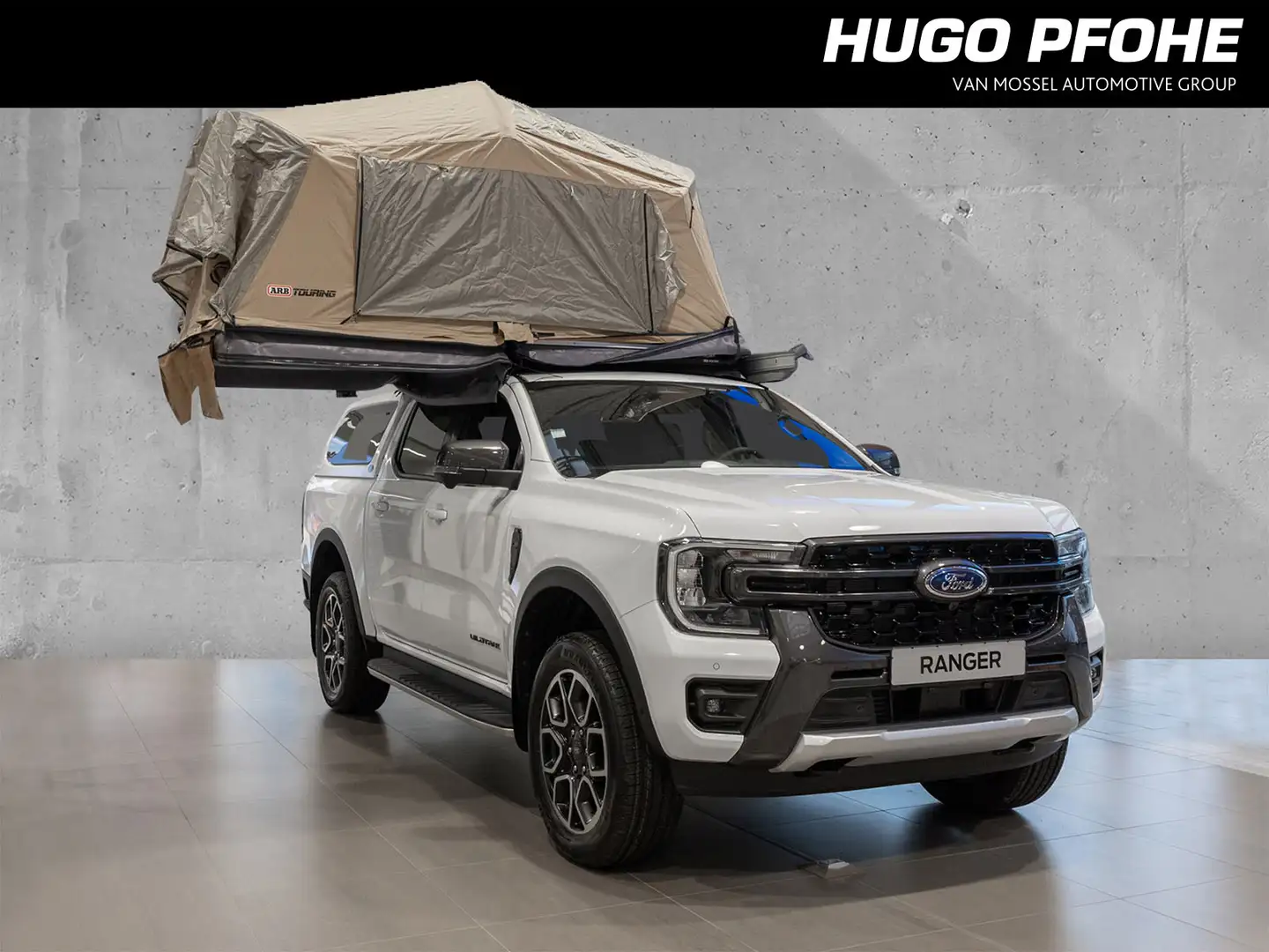 Ford Ranger Wildtrak DoKa e-4WD At Pick-Up inkl. Dachzelt & Kü Blanco - 1